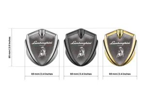 Lamborghini Emblem Fender Abzeichen Sportlicher Stil Glänzend